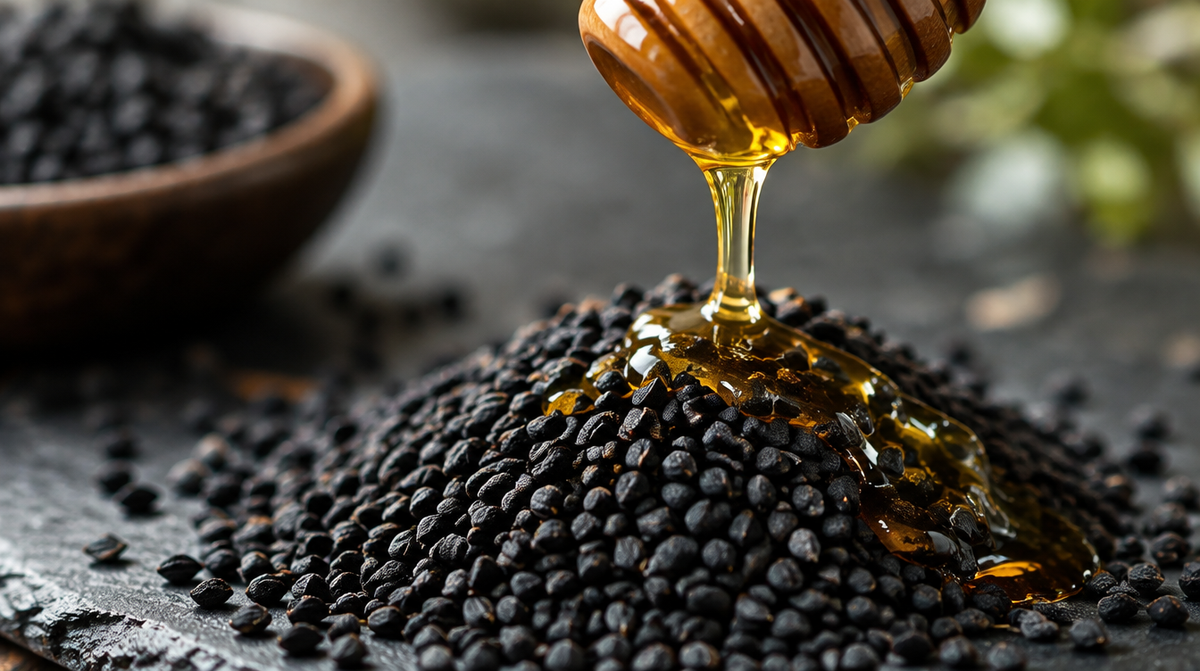 Black seeds and honey