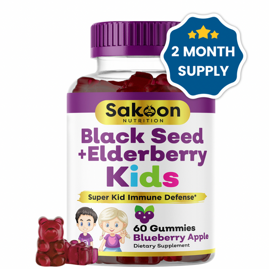 Kids Black Seed + Elderberry Gummies